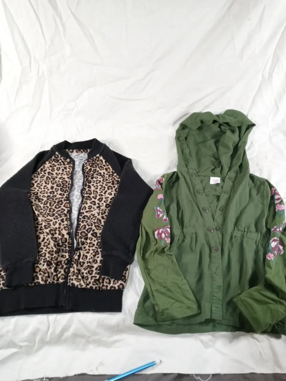 Wonder Nation Girls Cute Jacket Zip Up/ Button Kids Clothes Bundle in Great Cond